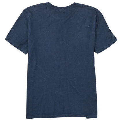 Nike Men's Blue Short Sleeve Crew Neck Cotton T-Shirt Size M