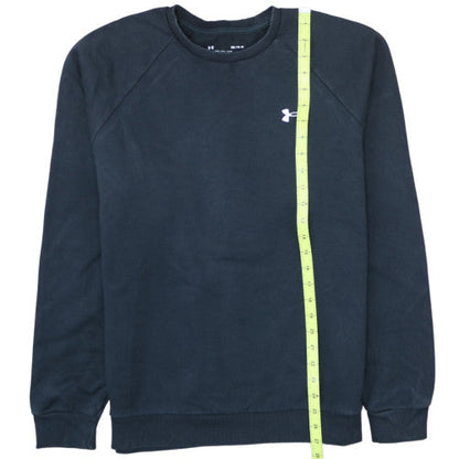 Under Armour Men's Black Medium Crew Neck Pullover Sweatshirt