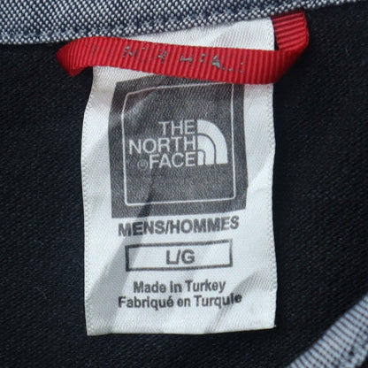 The North Face Men's Black Cotton Polo Shirt Size L