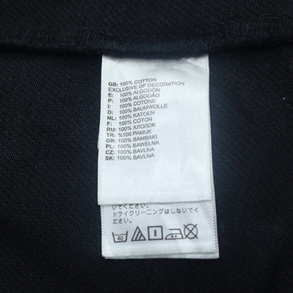 The North Face Men's Black Cotton Polo Shirt Size L
