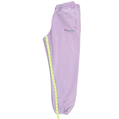 Champion Women’s Purple Fleece Sweatpants Small Regular Fit