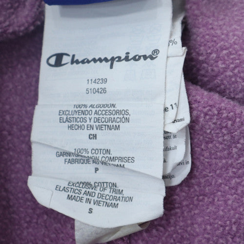 Champion Women’s Purple Fleece Sweatpants Small Regular Fit