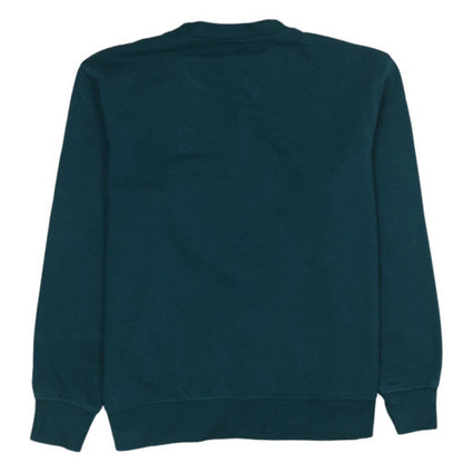Kappa Men's Green Crew Neck Sweatshirt Medium Pullover Logo Sportswear