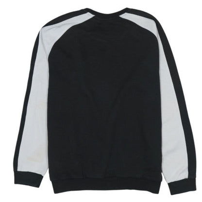 Puma Men's Black 2XL Crew Neck Pullover Sweatshirt with Logo