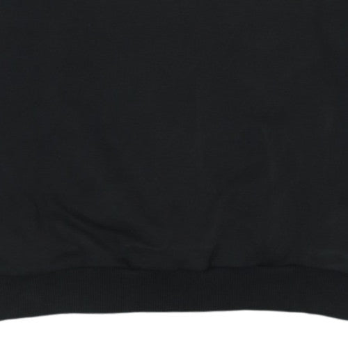 Puma Men's Black 2XL Crew Neck Pullover Sweatshirt with Logo