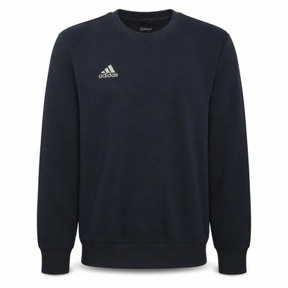 Adidas Men's Black Crew Neck Pullover Sweatshirt Size L