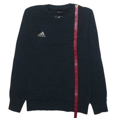Adidas Men's Black Crew Neck Pullover Sweatshirt Size L