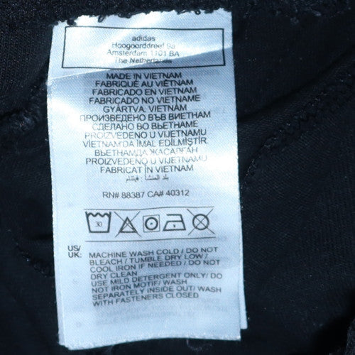 Adidas Men’s Black Jogger Trousers L Regular Fit Sportswear