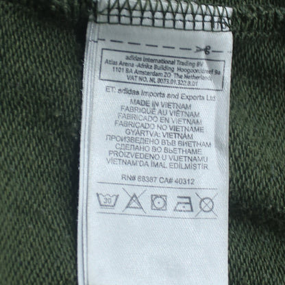 Adidas Men's Black Sleeveless Hoodie Vest L Full Zip Gym Training