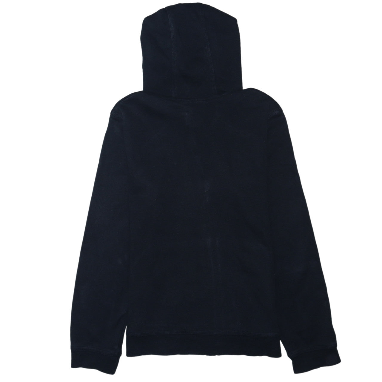 Nike Boys Black Full Zip Hoodie Size 158cm Fleece Zip Up Sweatshirt