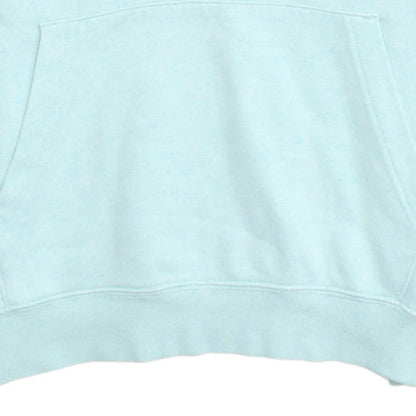 Nike Womens Blue Pullover Hoodie Small - Cotton Blend Sweatshirt