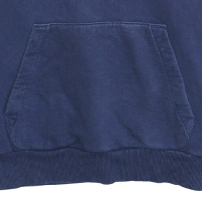Puma Mens Blue Pullover Hoodie M Regular Fit Fleece Sweatshirt