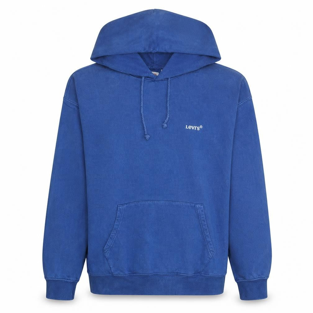 Levi's Men's Blue Pullover Hoodie L Relaxed Fit