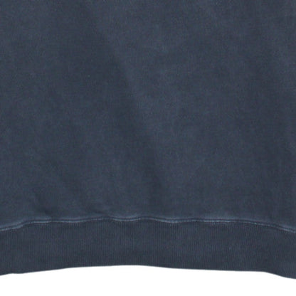 Hugo Boss Men's Blue Logo Crew Neck Cotton Sweatshirt M