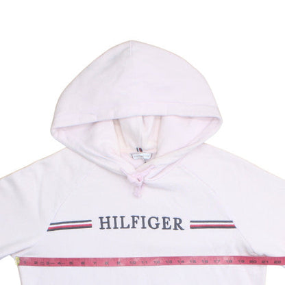 Tommy Hilfiger Womens Light Pink Pullover Hoodie Small