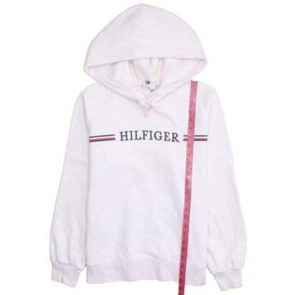 Tommy Hilfiger Womens Light Pink Pullover Hoodie Small