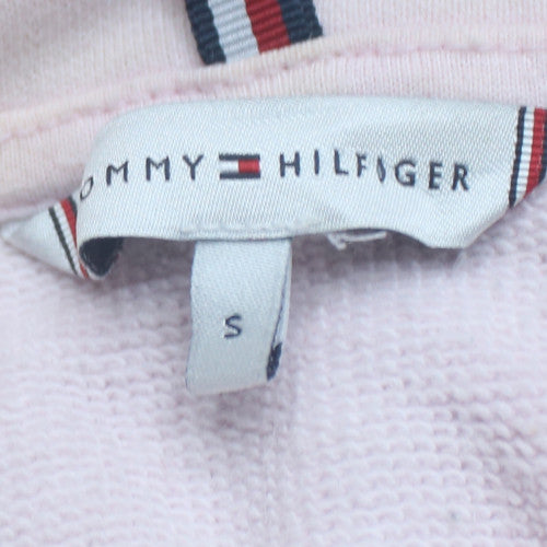 Tommy Hilfiger Womens Light Pink Pullover Hoodie Small