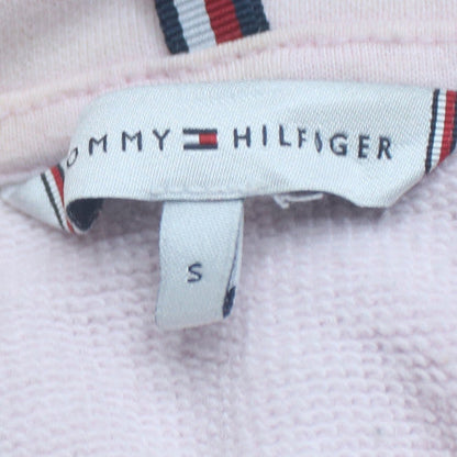 Tommy Hilfiger Womens Light Pink Pullover Hoodie Small