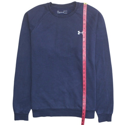 Under Armour Men's Blue Medium Crew Neck Pullover Sweatshirt