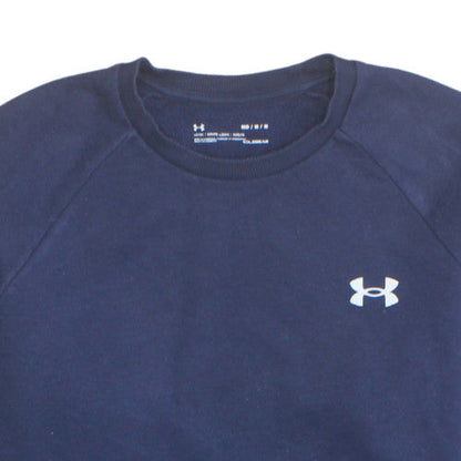 Under Armour Men's Blue Medium Crew Neck Pullover Sweatshirt