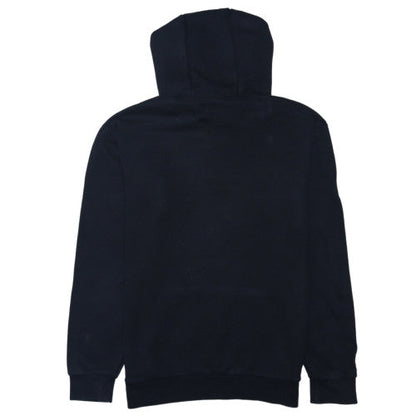 adidas Men's Black Pullover Hoodie S Sports Graphic Fleece Sweatshirt