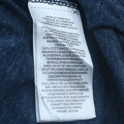 Polo Ralph Lauren Men's Blue Long Sleeve Crew Neck Cotton T-Shirt M