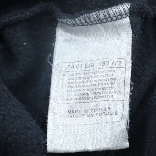 Nike Mens Blue Fleece Pullover Sweatshirt L Crew Neck Logo Vintage