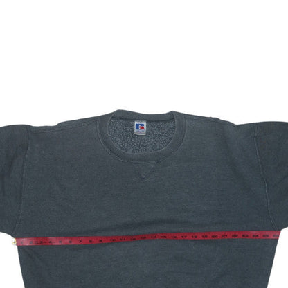 Russell Athletic Men's Grey XL Fleece Pullover Sweatshirt Vintage