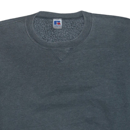 Russell Athletic Men's Grey XL Fleece Pullover Sweatshirt Vintage