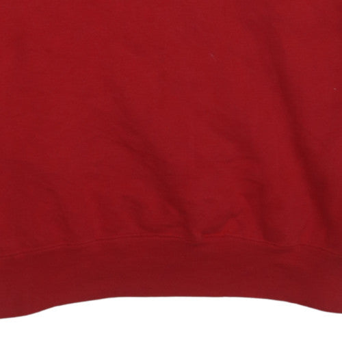 Lee Sport Men's Red Detroit Red Wings XL Crew Neck Sweatshirt