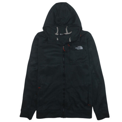 The North Face Men's Black Full Zip Fleece Hoodie Size L