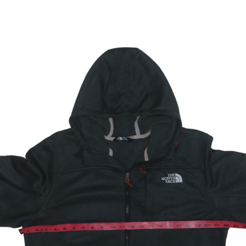 The North Face Men's Black Full Zip Fleece Hoodie Size L