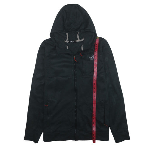 The North Face Men's Black Full Zip Fleece Hoodie Size L