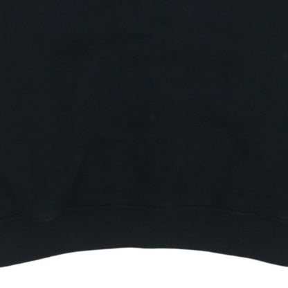 Adidas Women Black Crew Neck Long Sleeve Pullover Sweatshirt Size 8
