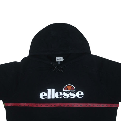 Ellesse Men's Black 3XL Pullover Hoodie Fleece Sportswear