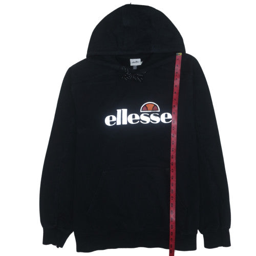 Ellesse Men's Black 3XL Pullover Hoodie Fleece Sportswear