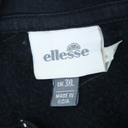 Ellesse Men's Black 3XL Pullover Hoodie Fleece Sportswear