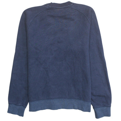 Nike Men's Navy Blue Crew Neck Sweatshirt M Cotton Blend