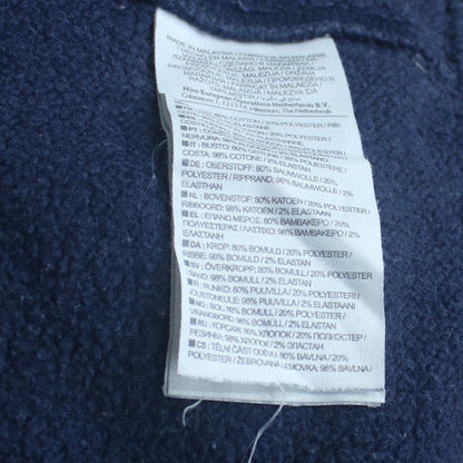 Nike Men's Navy Blue Crew Neck Sweatshirt M Cotton Blend