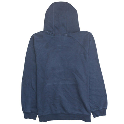 Adidas Men's Blue Pullover Hoodie Size M Sports Logo Fleece
