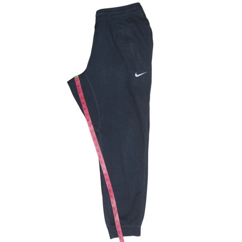 Nike Mens Black L Jogger Sweatpants Elastic Waist Cuffed Casual