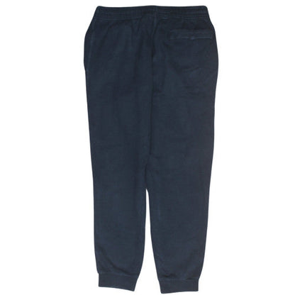 Nike Mens Black L Jogger Sweatpants Elastic Waist Cuffed Casual