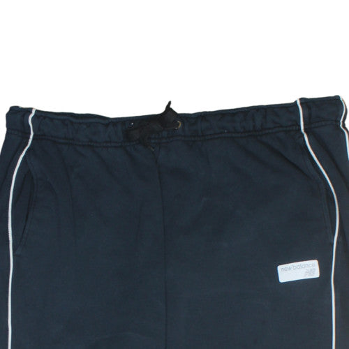 New Balance Mens Black 2XL Sweatpants Fleece Elastic Waist Sports Trousers