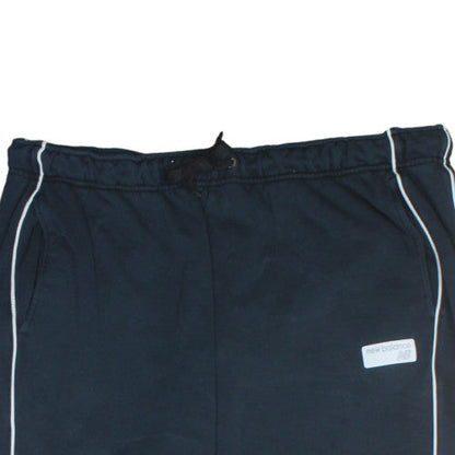 New Balance Mens Black 2XL Sweatpants Fleece Elastic Waist Sports Trousers