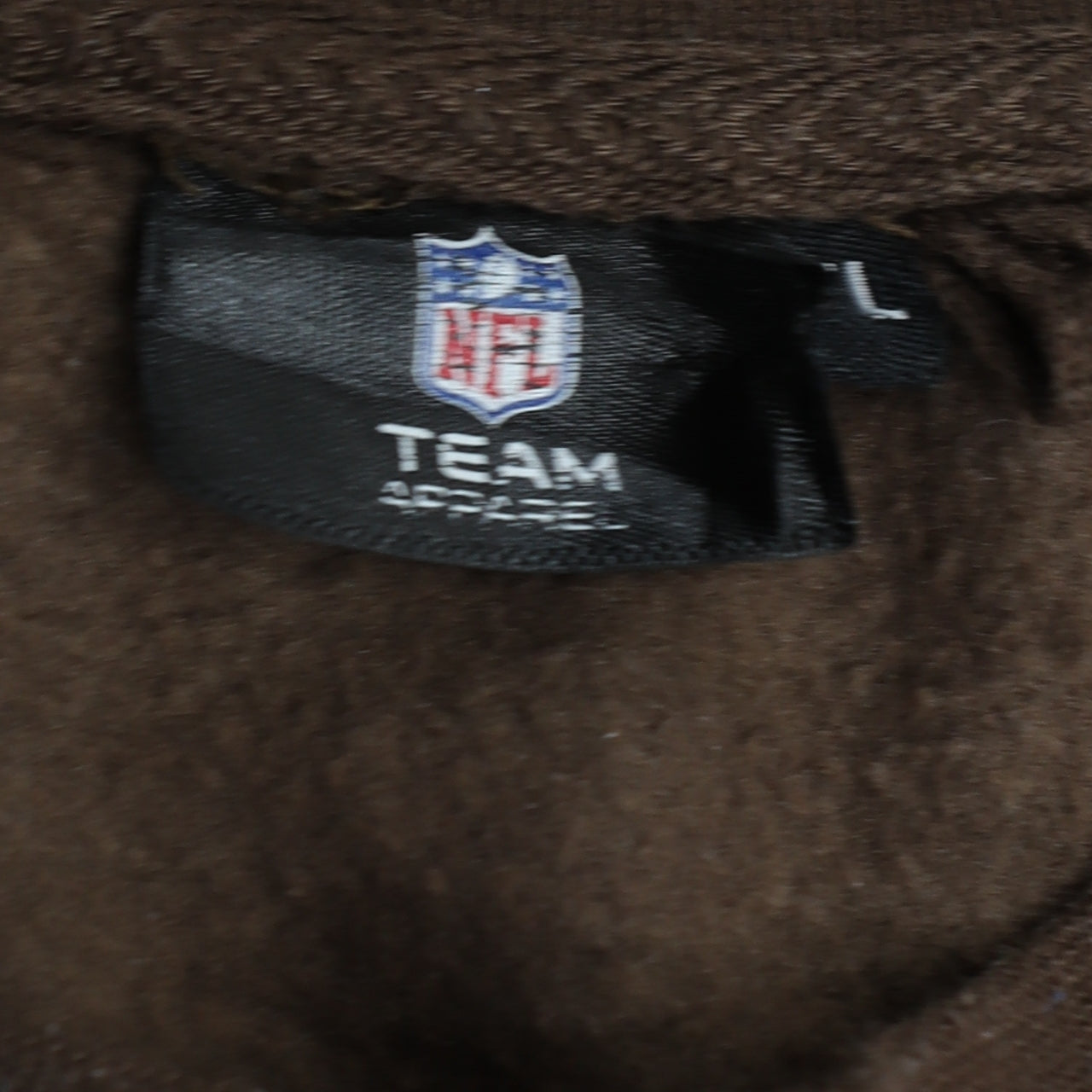 NFL Team Apparel Women's Brown Baltimore Ravens Sweatshirt Size L