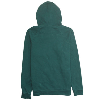 Under Armour Men's Green Pullover Hoodie M Logo Sports Fleece