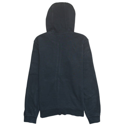 Nike Women's Black Full Zip Hoodie Medium Cotton Blend