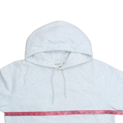 Carhartt Women Grey Small Pullover Hoodie Cotton Blend Casual