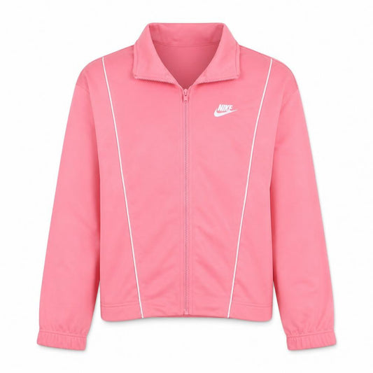Nike Women's Pink Track Jacket S Full Zip Lightweight Activewear