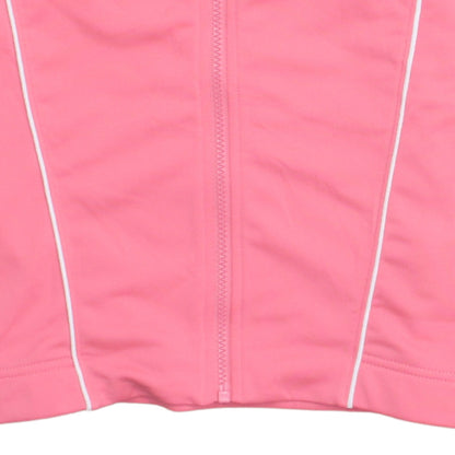 Nike Women's Pink Track Jacket S Full Zip Lightweight Activewear
